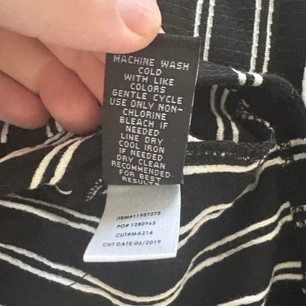 NWT Torrid Black & White Stripe Rib Culotte Jumpsuit Boho Playsuit Wide Leg